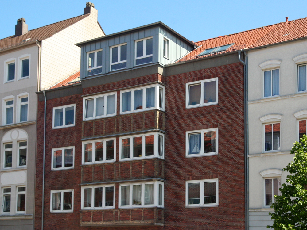 Dachgeschossausbau Mehrfamilienhaus
